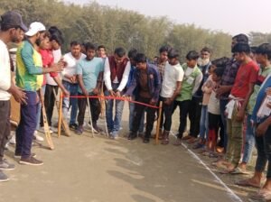 टी 20 क्रिकेट टूर्नामेंट का मुख्य रूप से ई० कामरान नेजामी ने किया उद्घाटन
